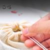 50 Pcs Spice Bags for Cooking Soup Reusable Drawstring Bag Tea Bags Unbleached Cheesecloth Bag for Straining Making Tea