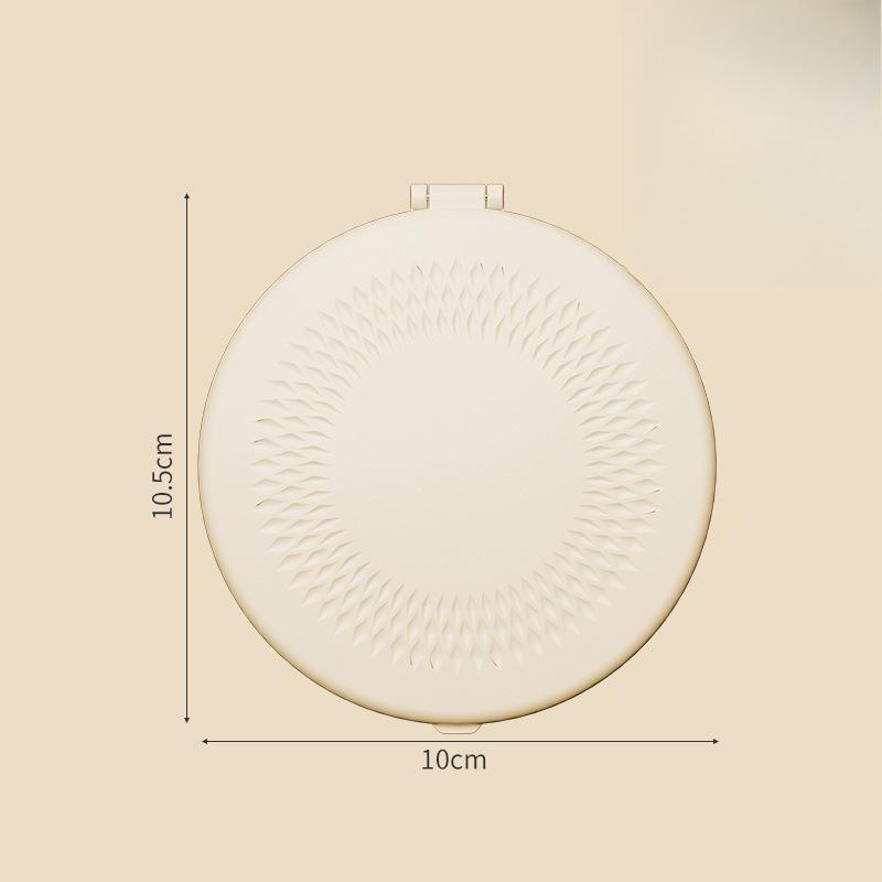 

LED Makeup Mirror Portable Folding Flip Mirror Portable Makeup Mirror Charging Travel Mini Mirror хакі