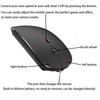 Wireless mouse for MacBook MacBook MacBook desktop Windows Dell (black) Pro, Air, laptops, Macs, iMacs, computers, Chromebooks, 7/8/10/11 PCs, HP,