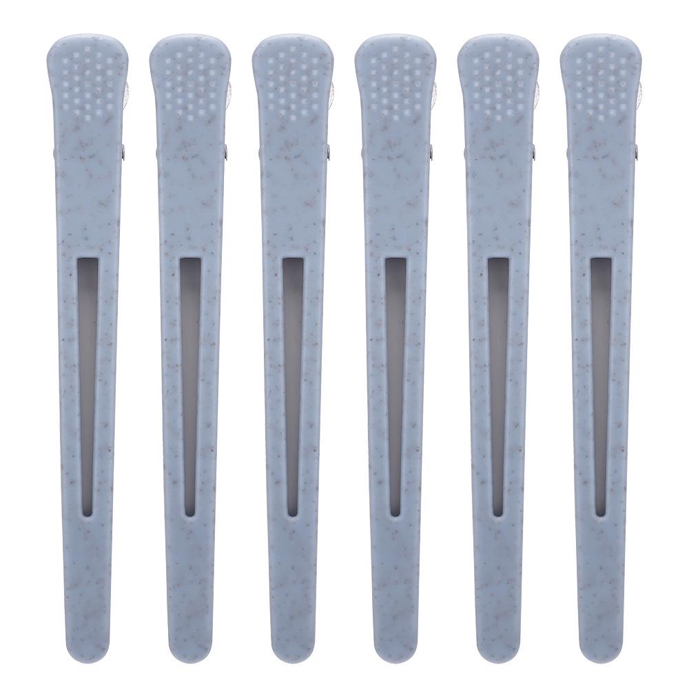 Wheat Straw No-Crease Duckbill Hair Styling and Sectioning Clip