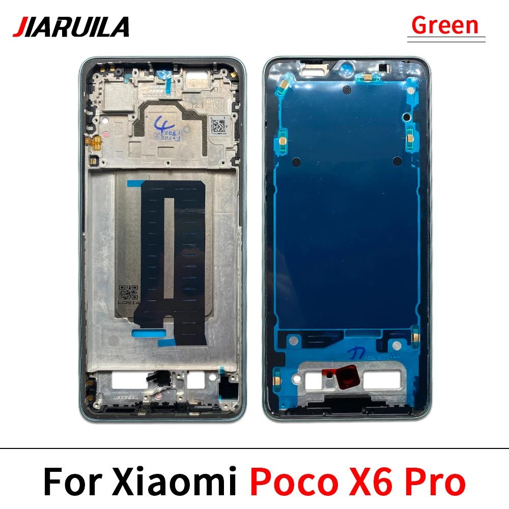 Gehäuse Mittelrahmen LCD Blende Panel Abdeckung für Xiaomi Poco C65 X3 F3 F4 GT M3 M4 Pro 4G 5G M5S X5 X6 Pro