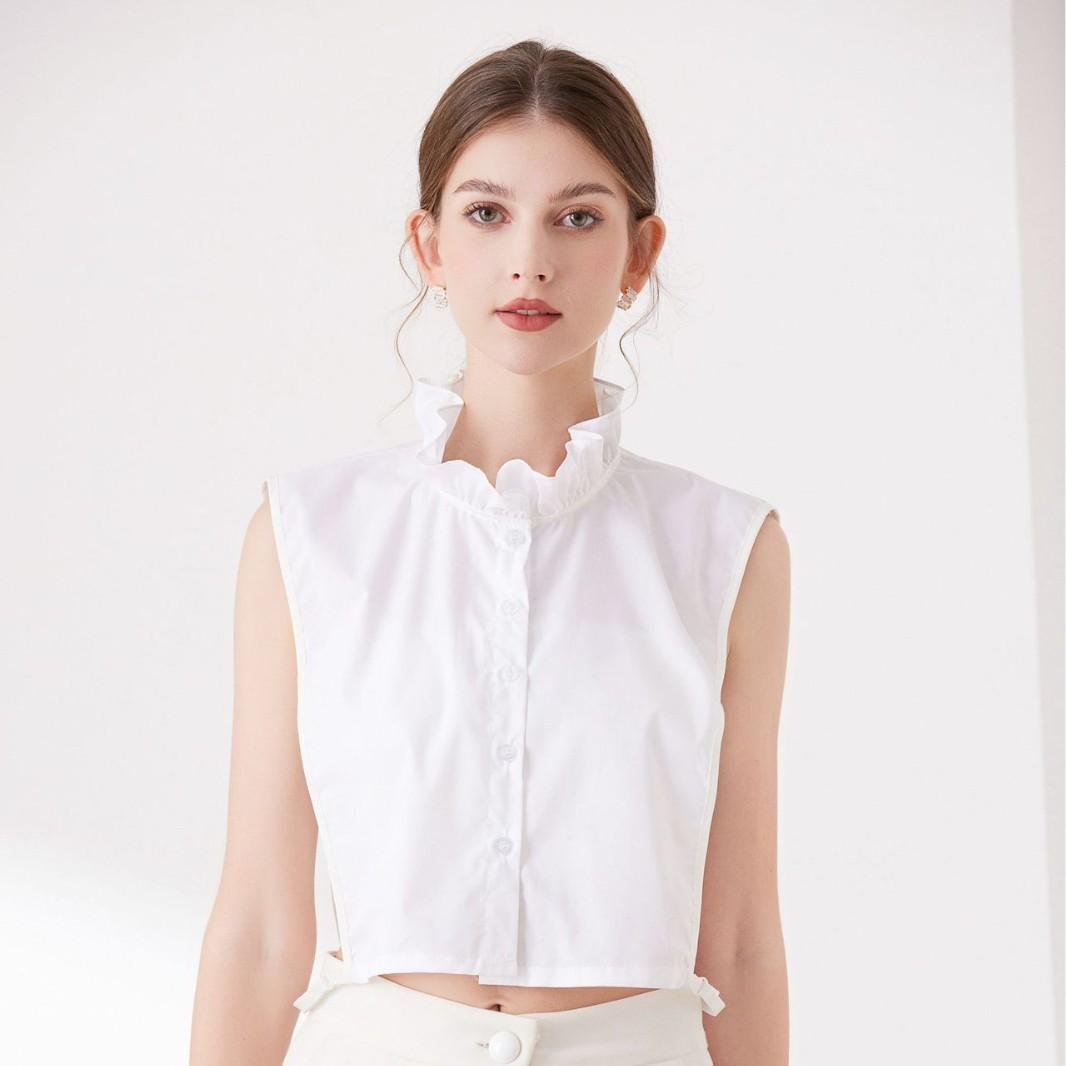 

Винтажный лацкан с искусственным воротником, женская съемная рубашка, фальшивый воротник для женщин, блузка, свитер, лацкан, топ, аксессуары для одежды