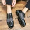Klassische Herrenkleid Schuhe Formell Leder Hochwertige Büro Brogues Leder Gesellschaftsschuhe für Herren Business Oxford Schuhe Männlich