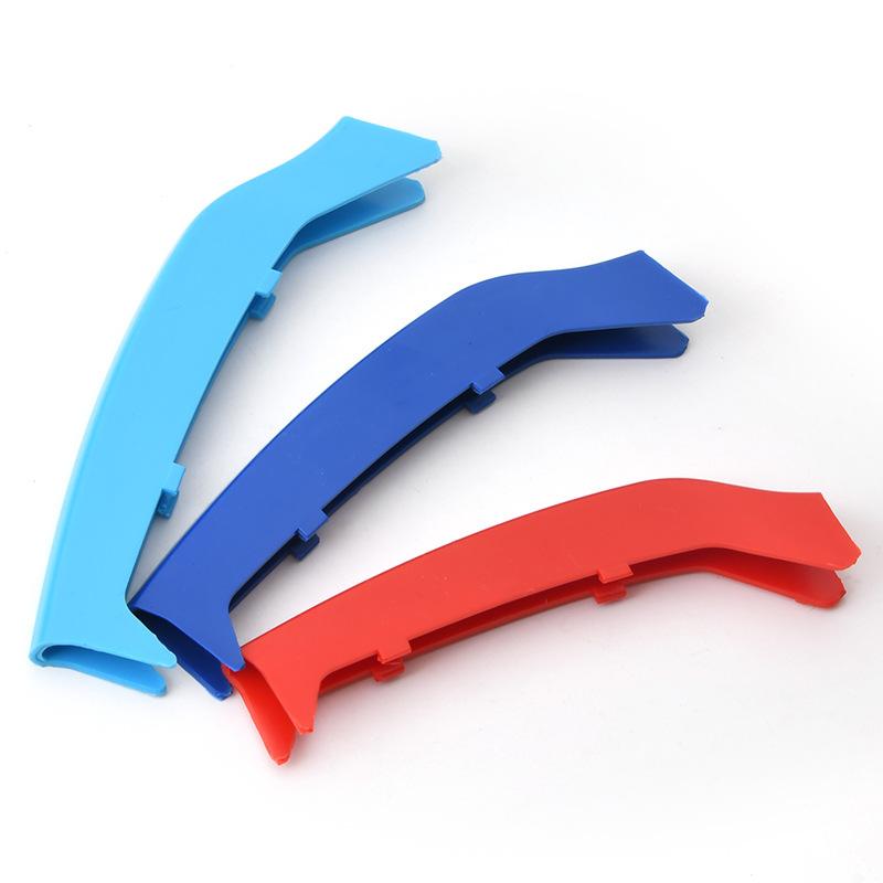 Front Center Grille Insert Racing Grills Trim Clip Cover 9 Rod For BMW 4 Series F36 F33 F32 M Sport 2013- Car