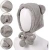 Warm Cute Plush Earflap Earmuff Bear Ear Hat Winter Hats Beanies Caps