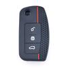 Silicone Car Key Cases Cover Fob For Ford Fiesta Focus 2 C-Max Ecosport S-Max Fusion Mondeo Remote Case Keychain Accessories