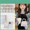 Pearl Embroidered Lace Chain Childrens Crossbody Bag Suitable For Daily