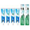 Water Cool Fresh Mint Toothpaste & Charcoal Toothbrush Set