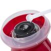 Cotton Candy Machine for Home Cotton Candy Machine with Sticks and Measuring Spoon Height 18 Cm 550W for Children's Party, Birthday, Party Red