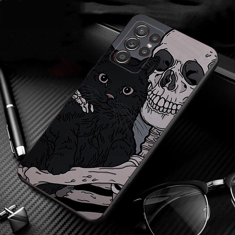 Skeleton Art Phone Case For Samsung Galaxy S25 S24 S23 S22 S21 Ultra S24 S23 S22 S21 S25 Plus S24 S25 FE