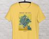 Irises by Vincent Van Gogh T-Shirt, Flowers Van Gog, Art Gift Shirt For Art Lover, Famous Painting Shirt, Aesthetic Clothing, Fine Art Tee