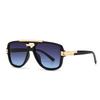 Retro Luxury Gradient Double Bridge Aviator Women Sunglasses  New Outdoor Brand Design Fashion Men Sun Glasses Uv400