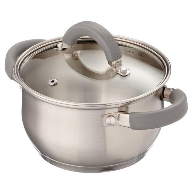 

Кастрюля с крышкой Vetta Vein 24х13 5см 6 0л Индукция 822-074