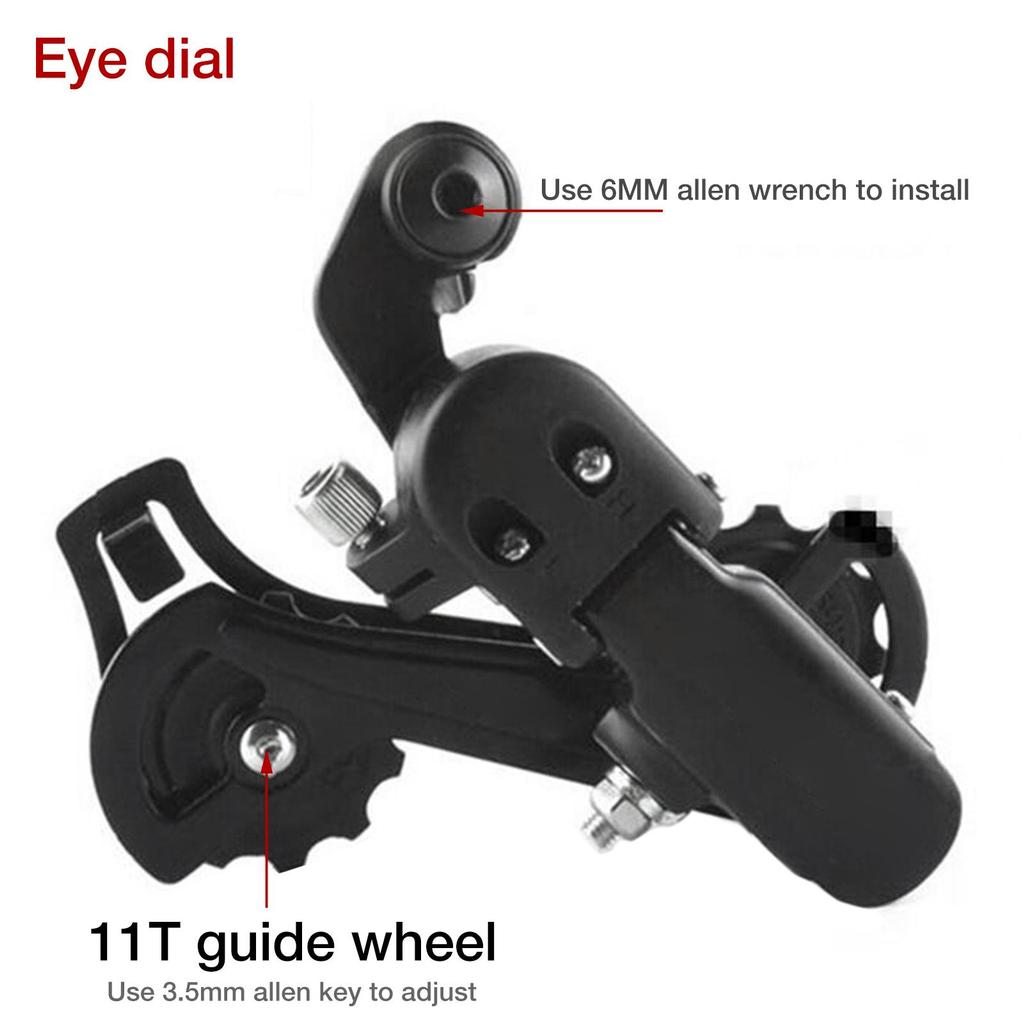 Buy Bike Rear Derailleur 6/7 Speed Direct/Hang Mount RDTZ31 at