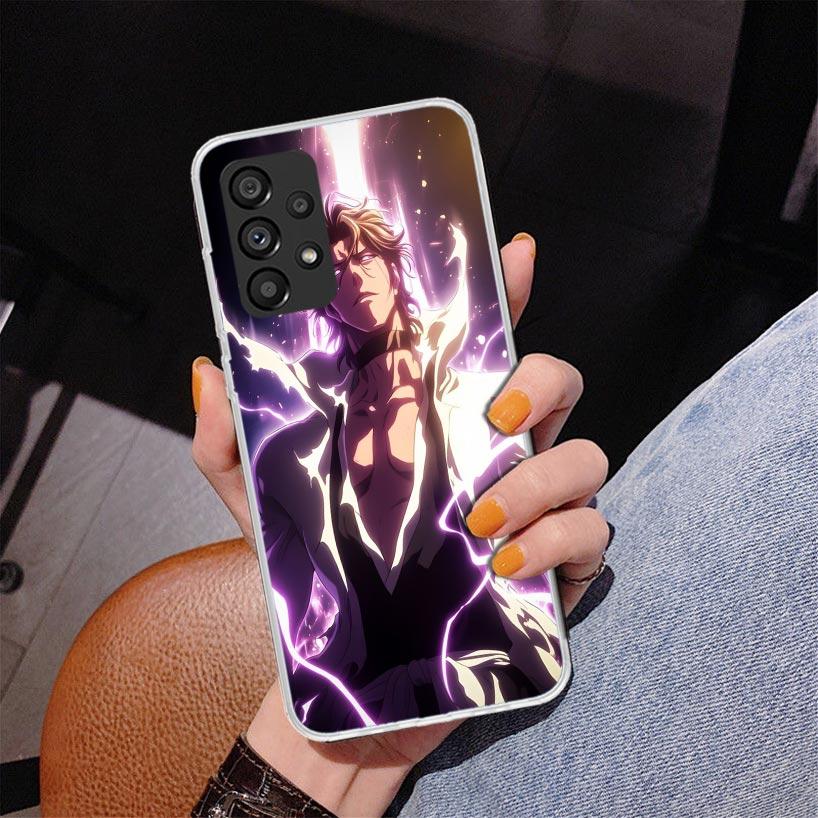 

Aizen Sousuke Bleach Phone Case For Samsung Galaxy A52 A32 A22 A12 A51 A31 A50S A30S A20S A10S Note 20 Ultra 10 Plus S10 A72 A71 Samsung A22 5G