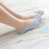 Orthopedic Compression Socks Women's Toe Socks Ultra Low Cut Liner with Gel Tab Breathable/sweat-absorbent/deodorant/invisible