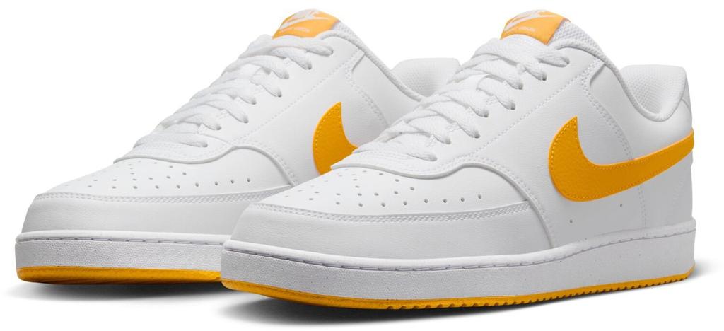 Кроссовки Nike Court Vision Low Next Nature белый/золотой