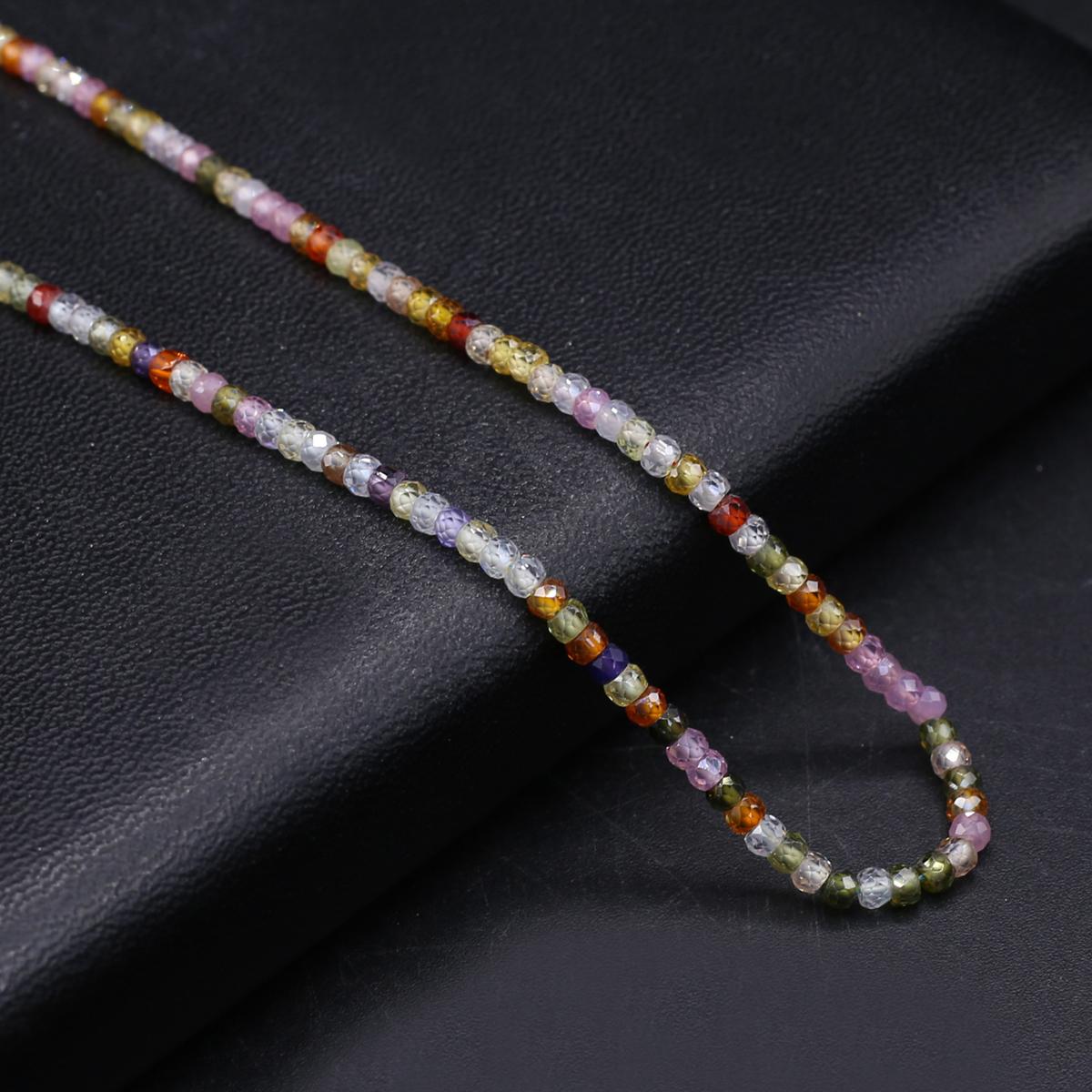 

Граненые бусины натуральный камень циркон маленькие бусины 2 мм подвески для изготовления ювелирных изделий DIY ожерелье браслет серьги аксессуар 2mm