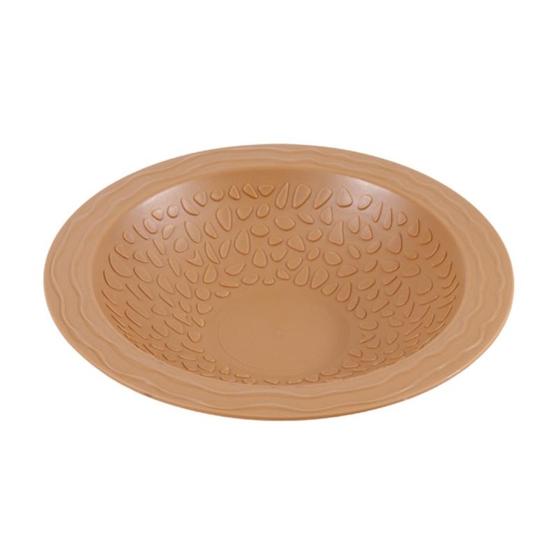  Plastic Reptiles Soaking Dish Water Pool Large Bathing Bowl for Turtles Lizards Frogs Amphibians Habitats Decoration