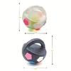 Dog Ball Mellow Calming Ball TPR HandleFootball Ball Pet Dog Toys Teething Relief To Accompany Outdoor Training Squeak Toys