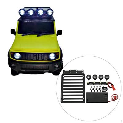 Heavy-Duty Roof Rack for 1/24 RC Crawler Cars - Ultimate Storage Solution