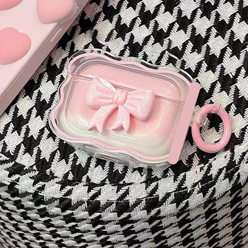 Stereo Bow AirPods Pro/pro1 Bluetooth Headset Case Apple 1/1/1/1st Generation Headphone Case