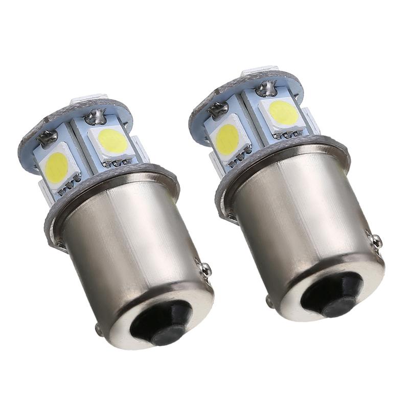 4Pcs 1156 BA15S 13 LED SMD 12V Side Marker Light Indicator Interior Bulbs Tail Signal Brake Reverse Lamp for Car RV Camper