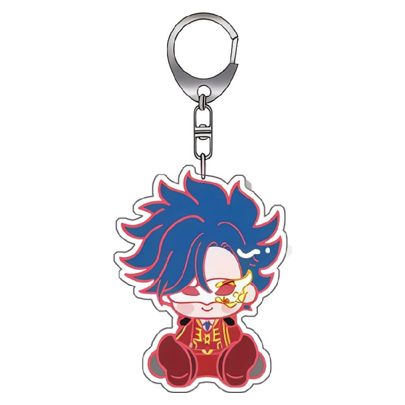 Anime Cartoons Acrylic Keychain for Sk8 The Infinity Tadashi Kikuchi Reki Kyan Adam Langa Hasegawa Q Version Acrylic Key Buckle