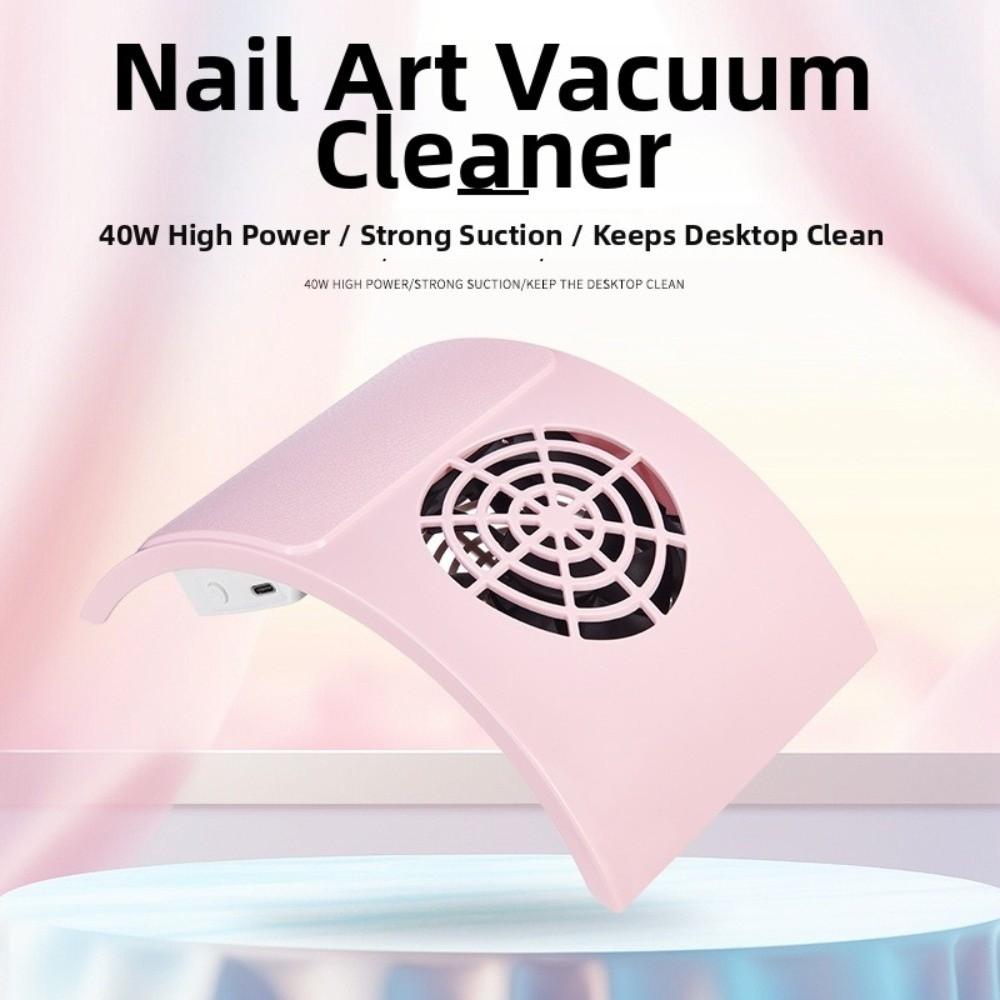 Powerful Desktop Nail Vacuum Cleaner USB Polishing Special Dust Collector for Nail Equipment