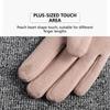 Loogdeel Fashion Warm Suede Outdoor Guantes Lady Touchscreen Driving Gloves Sports Cycling Mitten Women Winter Thick Plush Glove