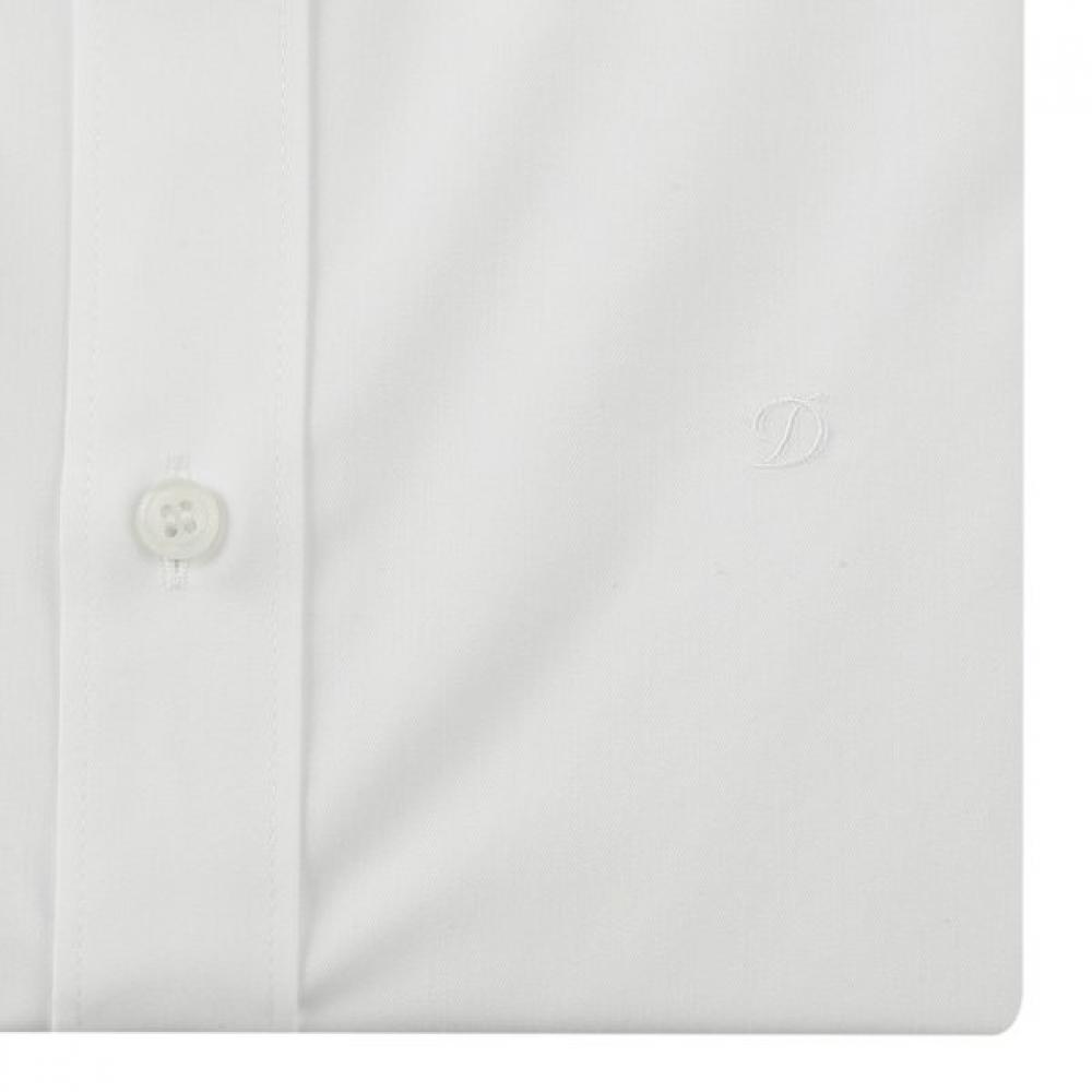 S.t. Dupont Solid White Slim Fit Shirt Se4sm21ls361swh