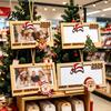 Hanging Holiday Decoration for Tree Wooden Money Holder, Personalized Cash Gift Wallet with Santa New Year Party Ornament Design, Creative Christmas