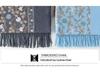 Women's Ethnic Embroidered Scarf: 2025 Autumn/Winter Imitation Cashmere Shawl with Tassels