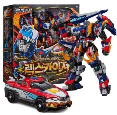 La Forza Speciale Mini Dinosauro Più Forte Miniforce Dinoid Rex Kaiser Robot Trasformabile Figura Giocattolo Regalo [Usato]