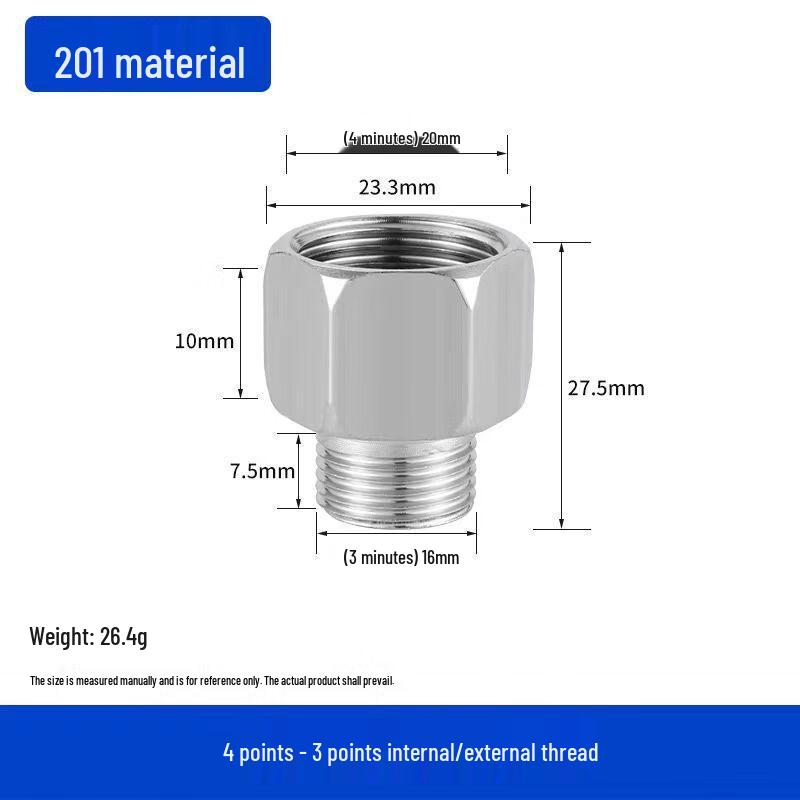 OIMG Stainless Steel Plumbing Connector
