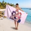 Large Beach TowelDoki Doki Literature Club Soft Absorbent Towel Beach Bath Home Use