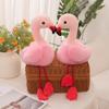 Rosa Flamingo Plüsch Schreibtisch-Dekoration – Süßes Geschenk für Mädchen und Kinder