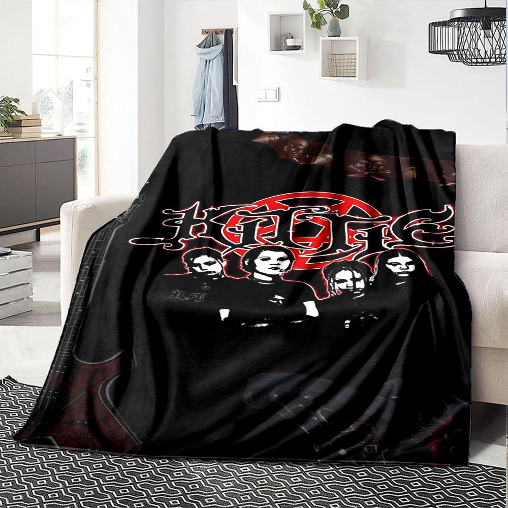 1pc KMFDM Soft Flannel All Season Throw for Home, Office, Outdoor UseDurable Comfort Soft Warm Throw for Home