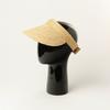Spring and Summer New Hand-woven Raffia Empty Top Hat Outdoor Cycling Travel Sunscreen Sunshade Straw Duck Tongue Empty Top Hat