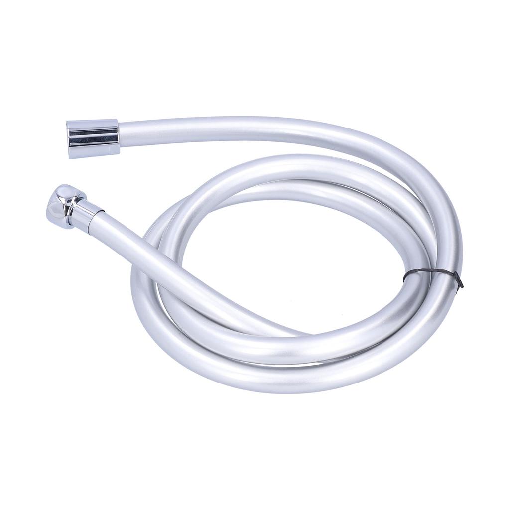PVC Sprchová hadice 1,5 m Hadice ke sprchové hlavici Hadice k ohřívači vody Hladká Proti výbuchu Stříbrná do koupelny