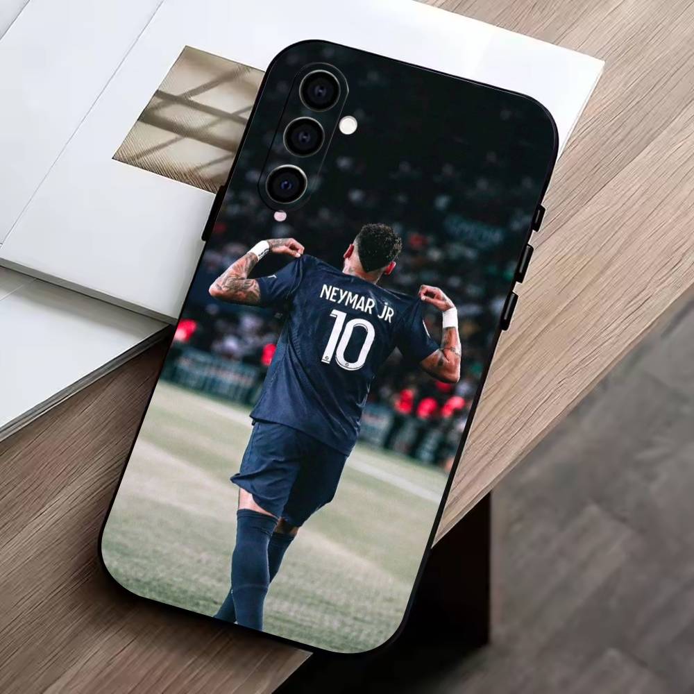 F-Football N-NeYmAr 10 Phone Case Black Silicone Soft For Samsung Galaxy A73,A72,A71,A70,A53,A52,A51