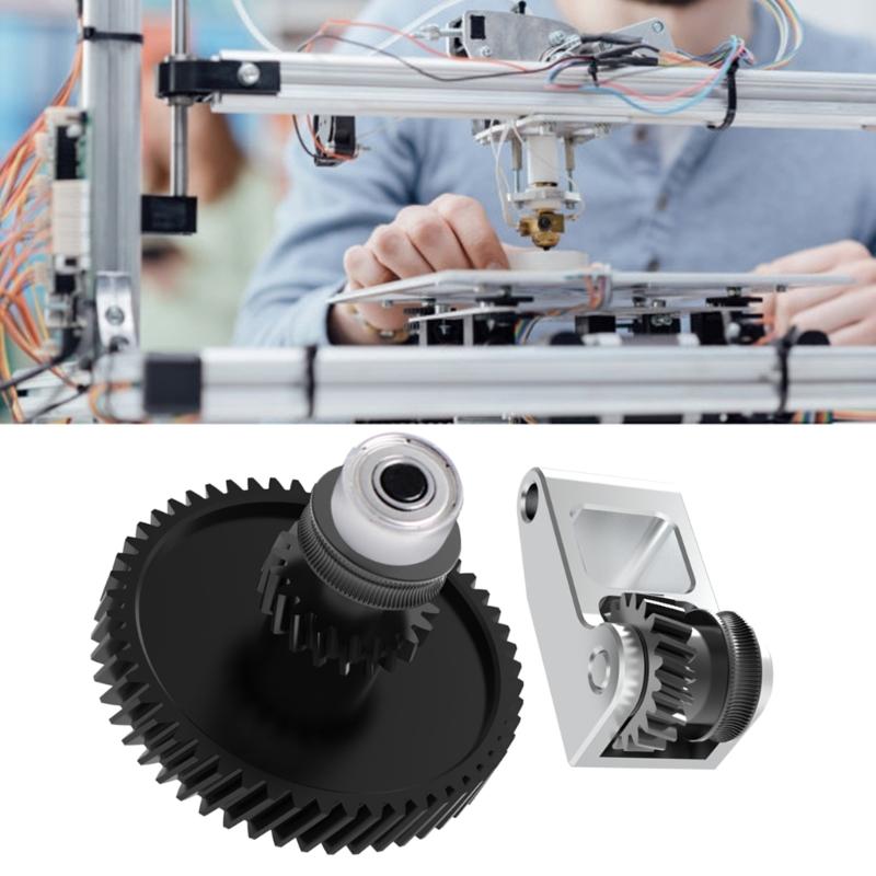 Upgraded V1.2 Precise Extruder Gear Set Nanocoated Precise and High Hardness For Lab X1 3D Printer Extrusion Gear