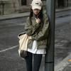Trendy and Popular Retro Leather Jacket Spring Autumn and Winter Coat Women's Versatile Foreign Style Advanced Sense Harajuku Lazy Wind Oversize