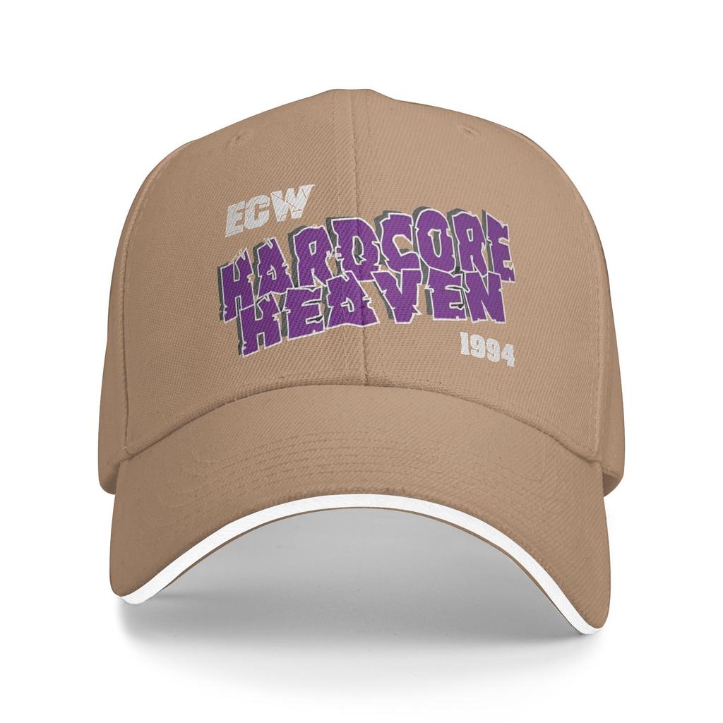 Ecw Hardcore TV Wrestling Baseball Caps Merch Vintage  Casquette For Men Women Travel Headewear  Adjustable