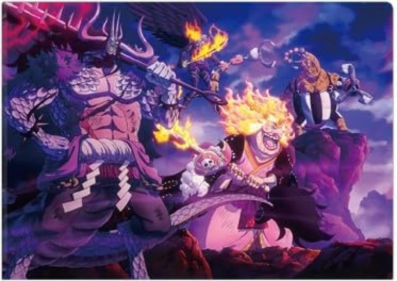 One Piece Metallic Clear File Wano Country 2023 Key Visual B Limited Edition Official Merchandise