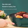 Compact Non-stick Electric Grill and Frying Pan - Portable Home BBQ