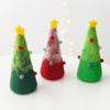 NUCHI Wool Felt Mini Christmas Tree Ornament - Desktop Decoration Pendant