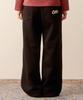 Ebeulisi Pintuck Patchwork Sweatpants (Black)