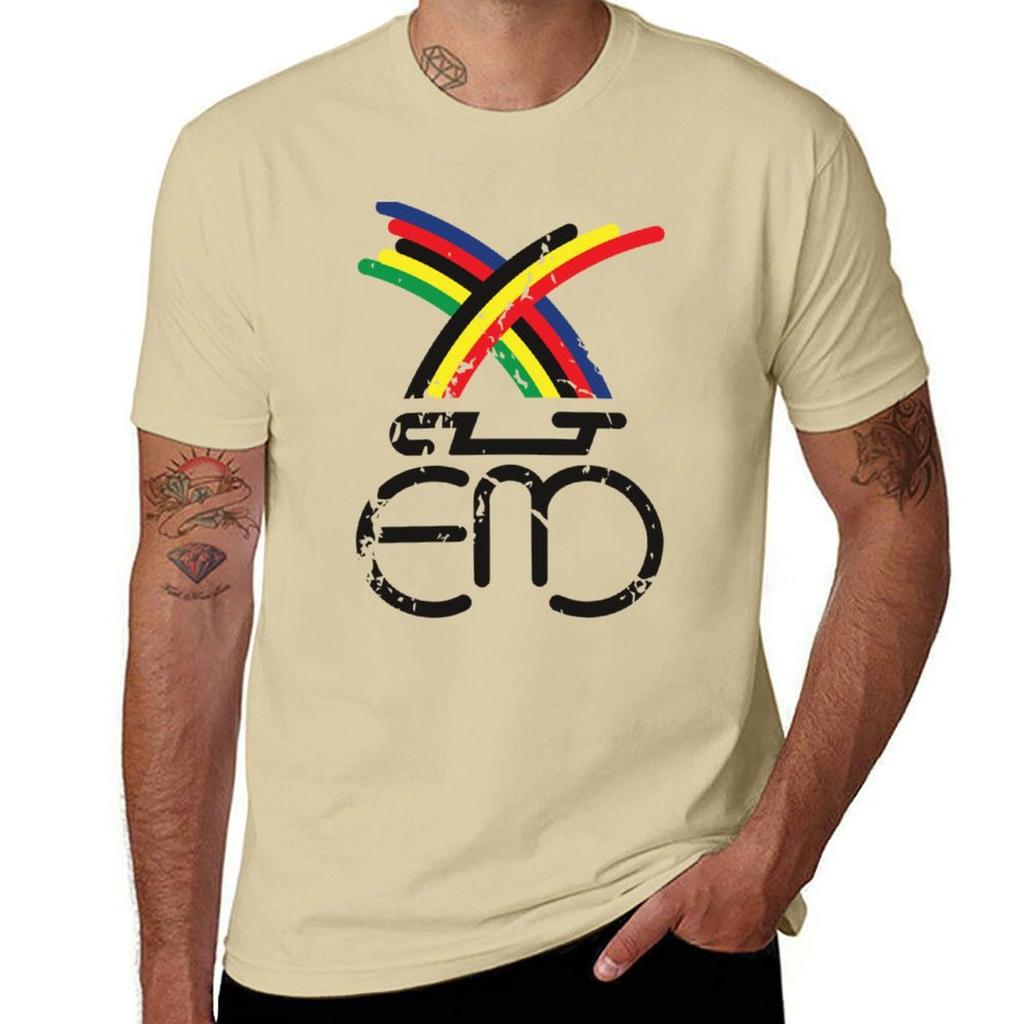 Eddy Merckx Distressed T-Shirt Funnys Hippie Clothes Mens Workout Shirts