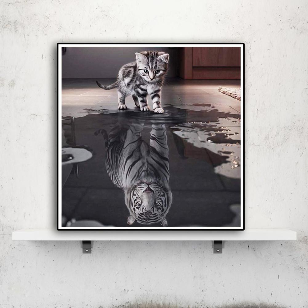 

5D Diy Алмазная картина Сила уверенности Алмазная вышивка Полный набор аниме Наборы для вышивки крестом Домашний декор Подарок ручной работы Round 30x30cm